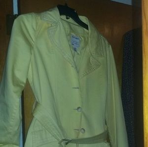 Yellow Trench Coat